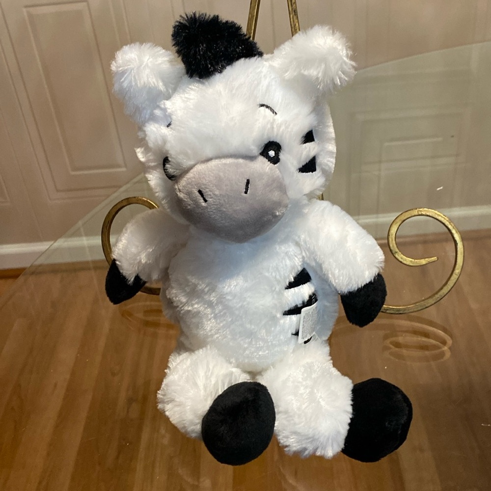 - Tahari Dog Toy Zebra  With Squeaker 12”